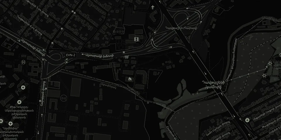 Map of the Hikubet office in Yerevan, Armenia